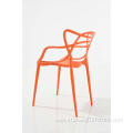 Modern web PC Plastic clear chair Stackable Chair